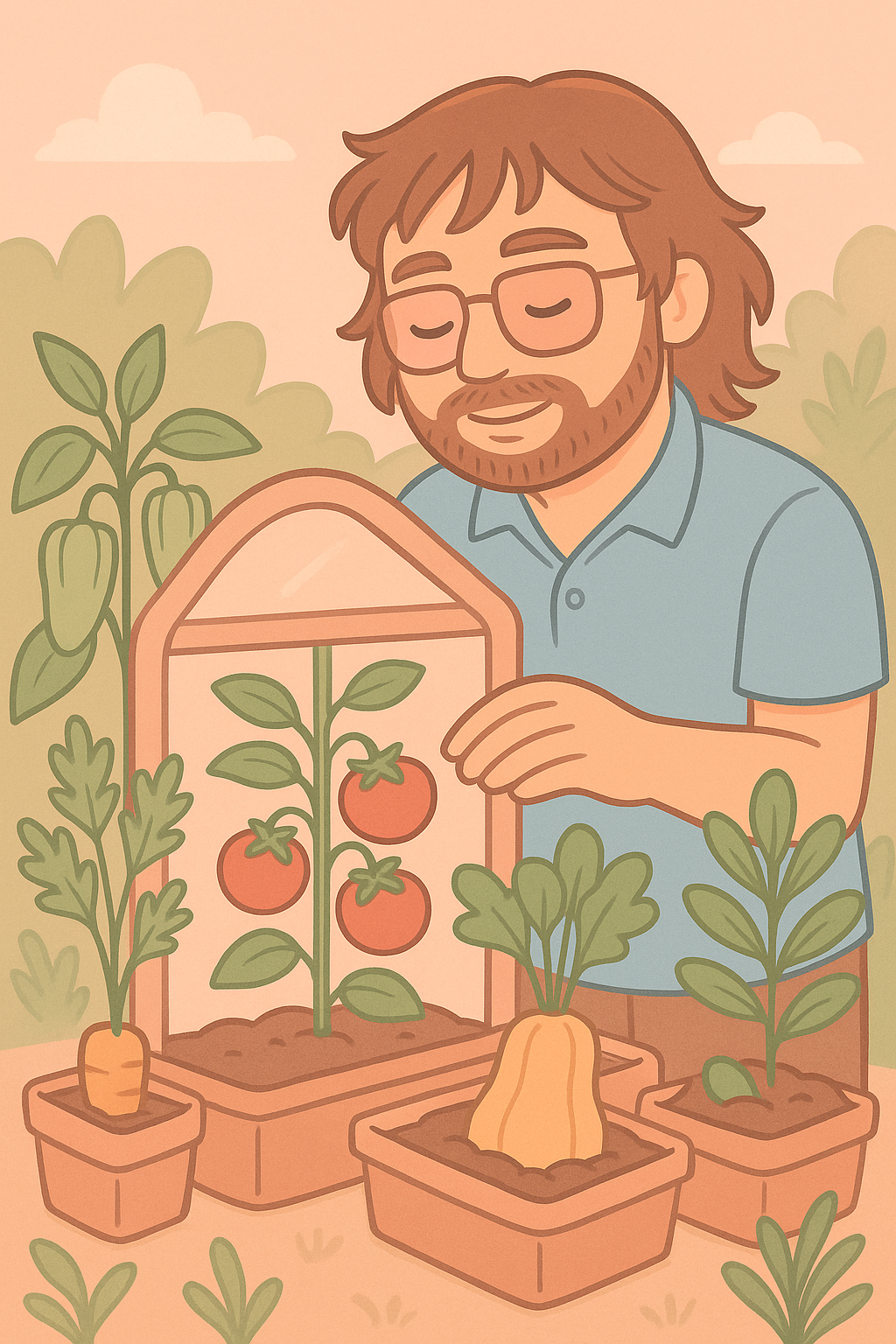 A collection of thriving green plants in a cozy setting